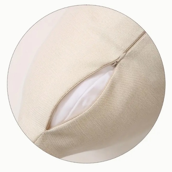 NEW "HELLO SUNSHINE" LEMONS LINEN DECORATIVE HOME DECOR PILLOW COVER 17.7" - Picture 3 of 5